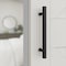 National Hardware National Hardware Madison 31/32 in. D Matte Black Steel Pull Handle 1 pc N700-100 - alternate 2
